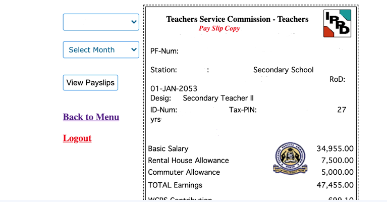 Deductions That Will Appear on TSC Teachers’ Payslips 2024