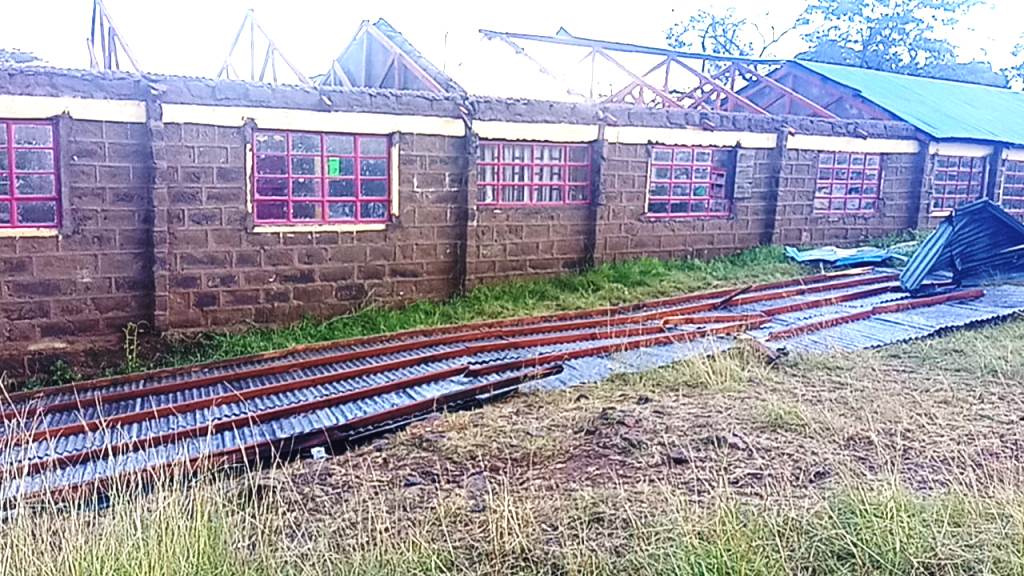 Heavy Rains Force Closure of Narok School as Classroom Roofs are Torn Off