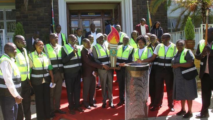 Empowering Kenya’s Workforce: TVET Torch Ceremony in Uasin Gishu County