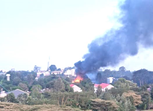 Massive Fire Breaks Out at Moi Girls High School, Kibra – Students Safely Evacuated